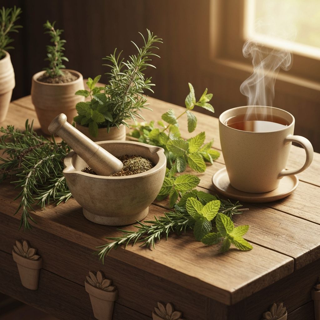 Traditional herb preparation and wellness